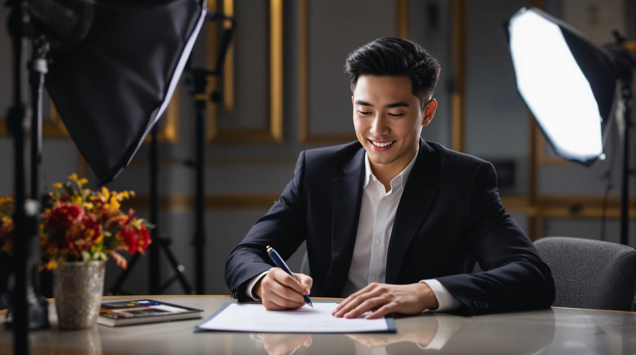 新生代演员苏晨正式签约60视频，开启全新艺术征程